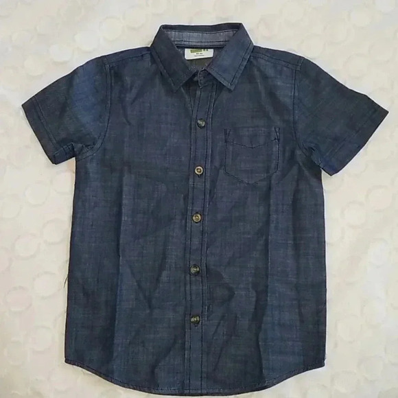 Dark Blue chambray shirt - Picture 1 of 5